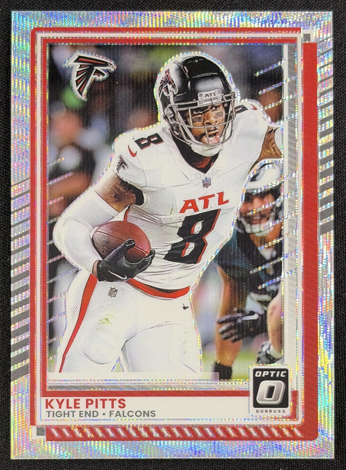 Kyle Pitts 2025 Panini Donruss Optic Wave Prizm /300 Falcons