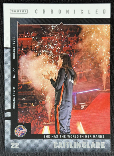 Caitlin Clark 2025 Panini Chronicled Life Style Fever 57 Sports Trading Card
