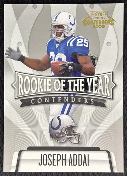 Joseph ADdai Rookie of the Year /1000 COlts front