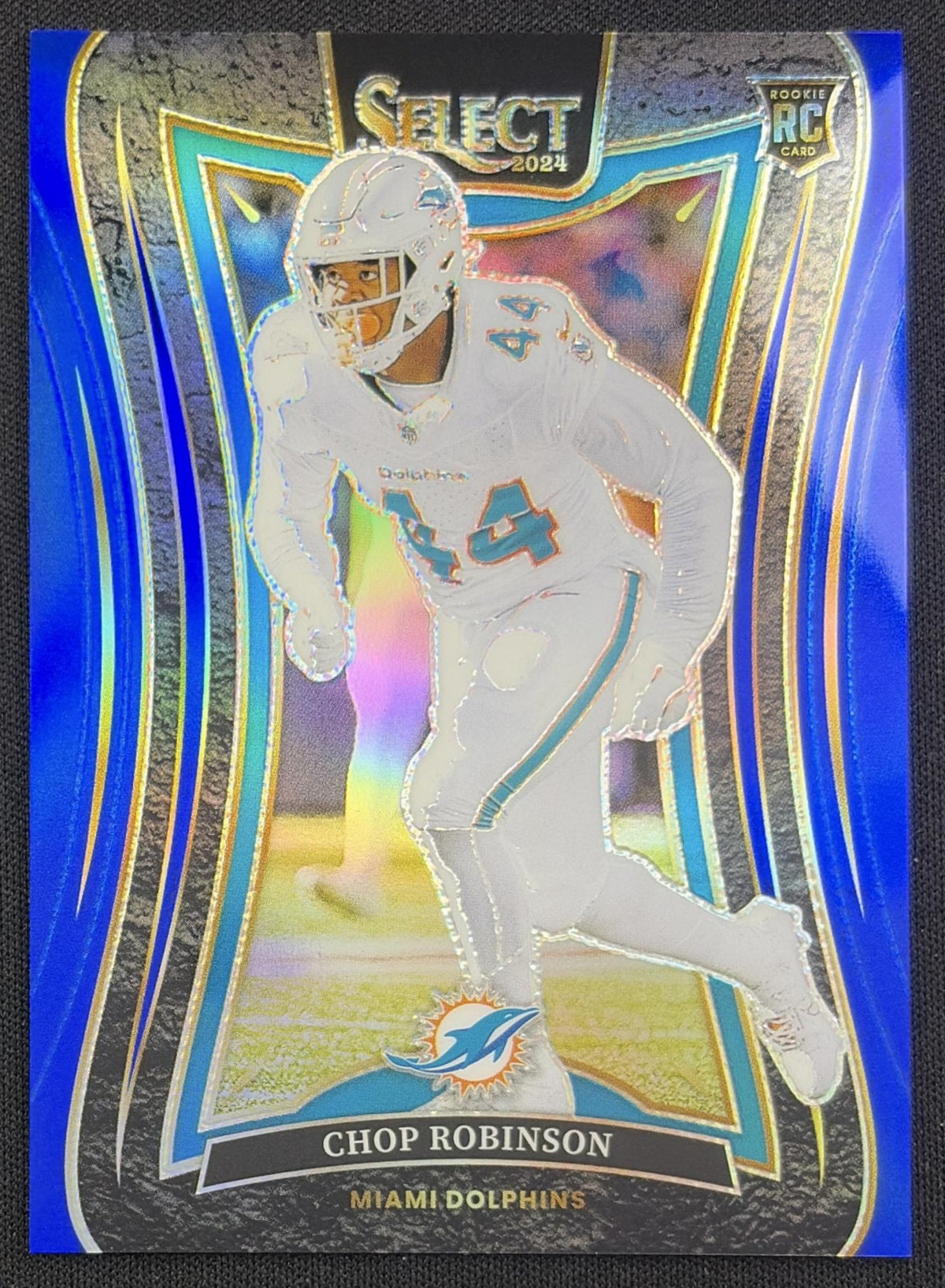 Chop Robinson 2024 Panini Select Suite Blue Prizm /99 Dolphins
