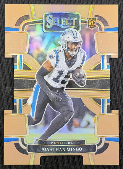 Jonathan Mingo 2023 Panini Select Copper Prizms Die Cut /299 Panthers