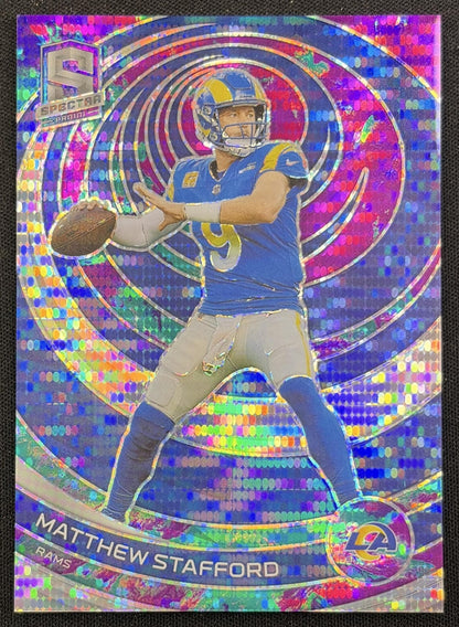 Matthew Stafford 2023 Panini Spectra Celestial /99 Rams Los Angeles Rams