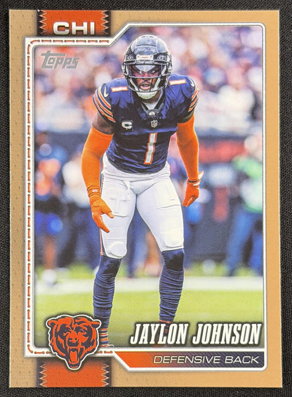 Jaylon Johnson 2026 Topps Gold /2026 Bears