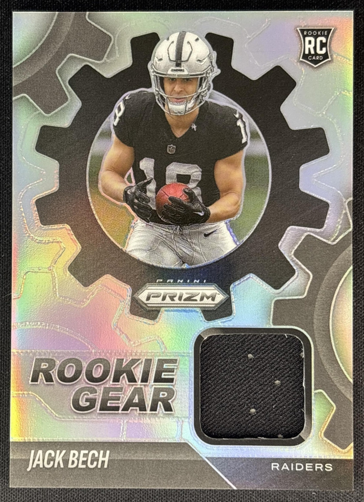 Jack Bech 2025 Panini Prizm Rookie Gear