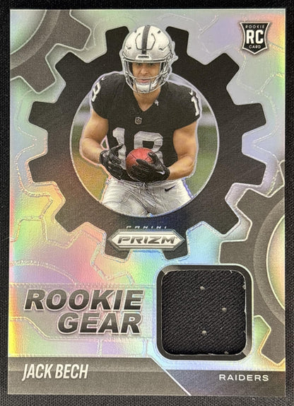 Jack Bech 2025 Panini Prizm Rookie Gear