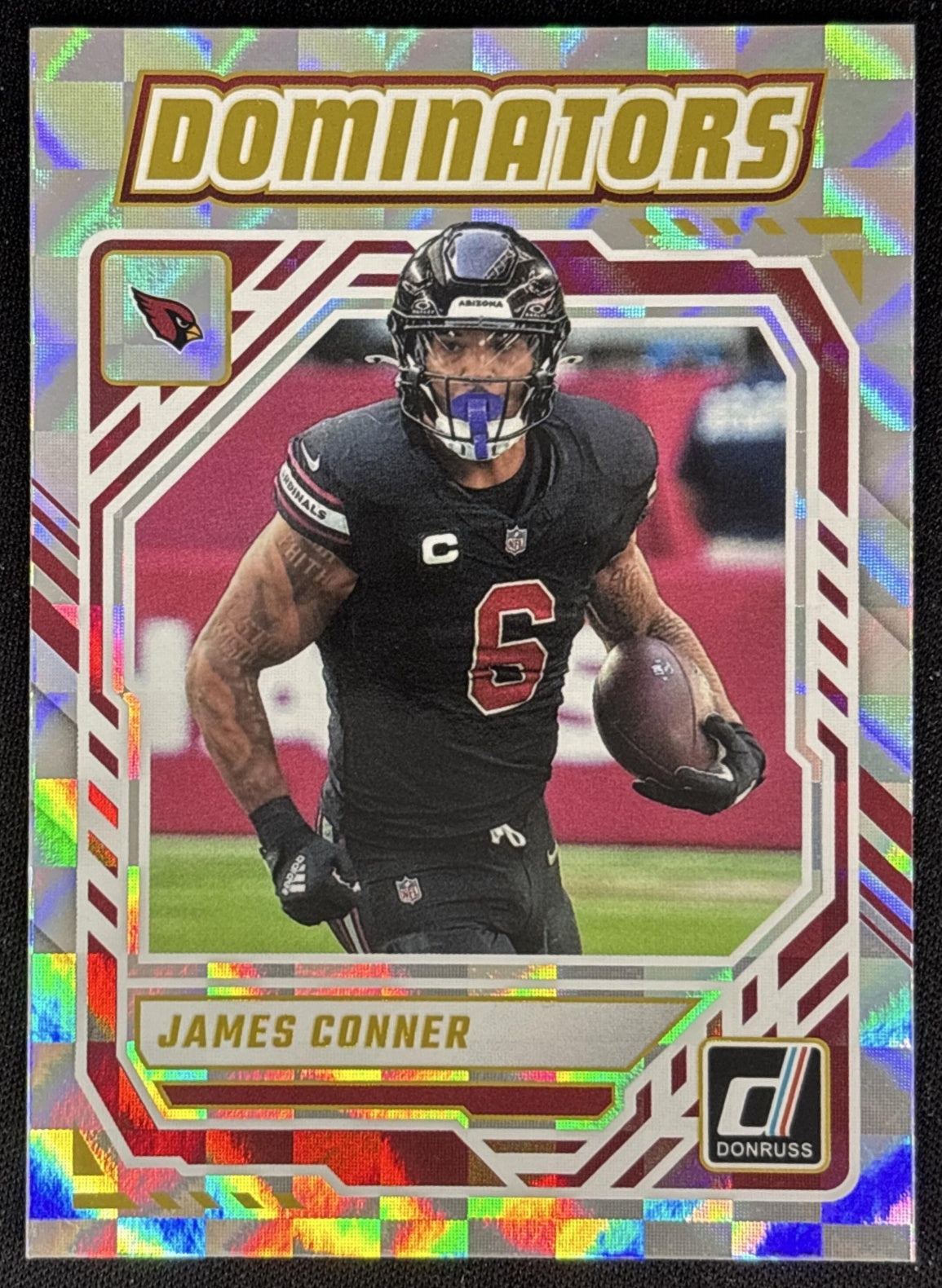 James Conner 2025 Panini Donruss Dominators Cardinals Sports Trading Cards