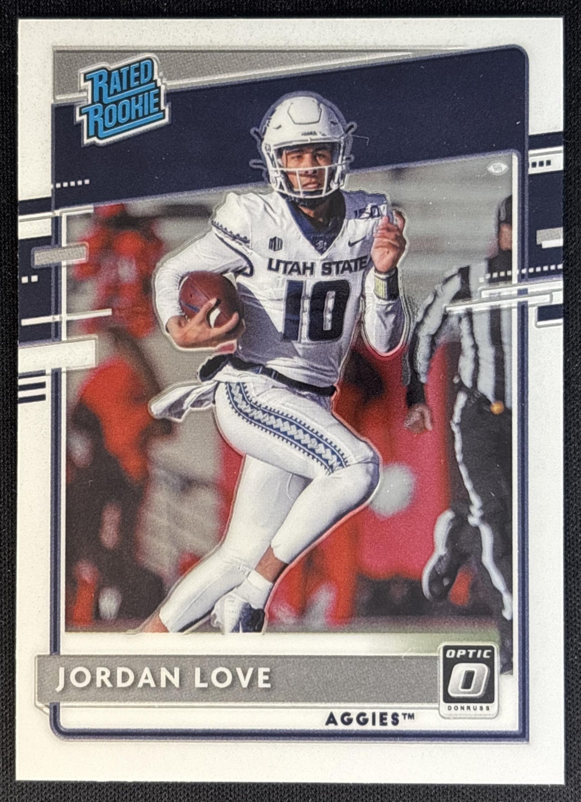 Jordan Love 2020 Panini Chronicles Draft Picks Donruss Optic Rated Rookie Packers