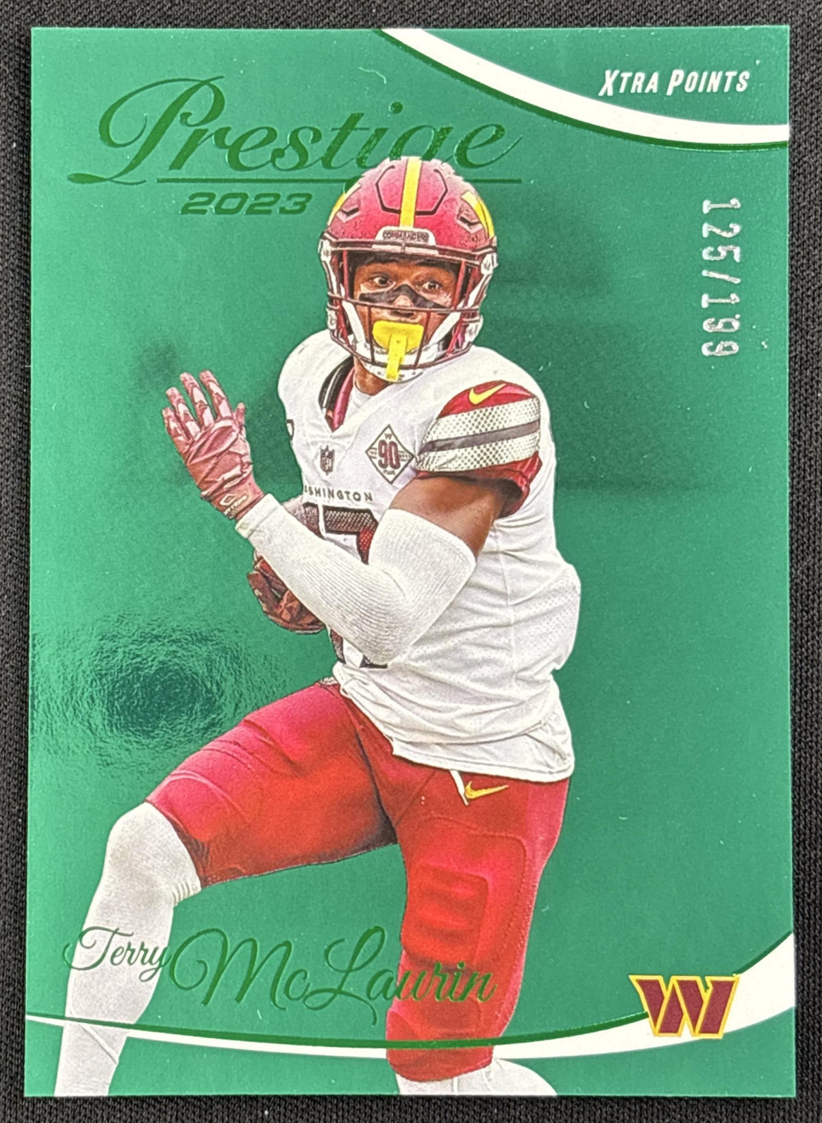 Terry McLaurin 2023 Panini Prestige Xtra Points Green /199 Commanders
