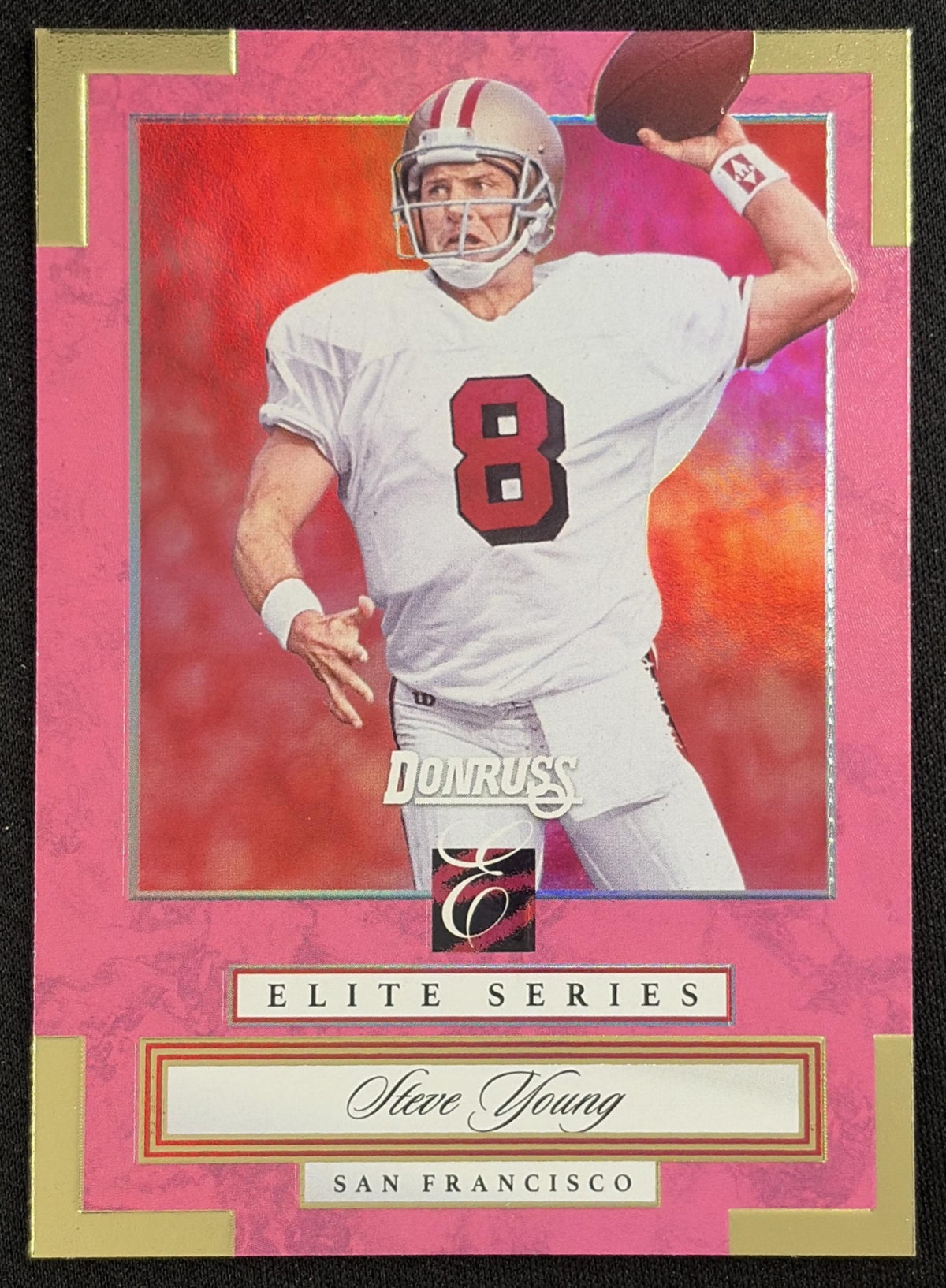 Steve Young 2026 Panini Donruss Elite Series Pink 49ers