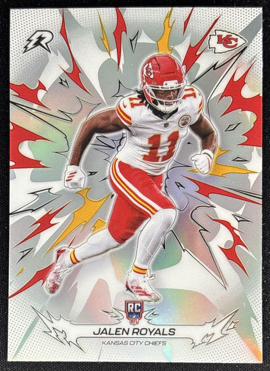 Jalen Royals 2025 Topps Resurgence Refractor Chiefs