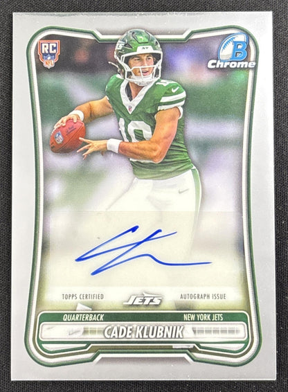 Cade Klubnik 2026 Bowman Chrome Rookie Auto Jets