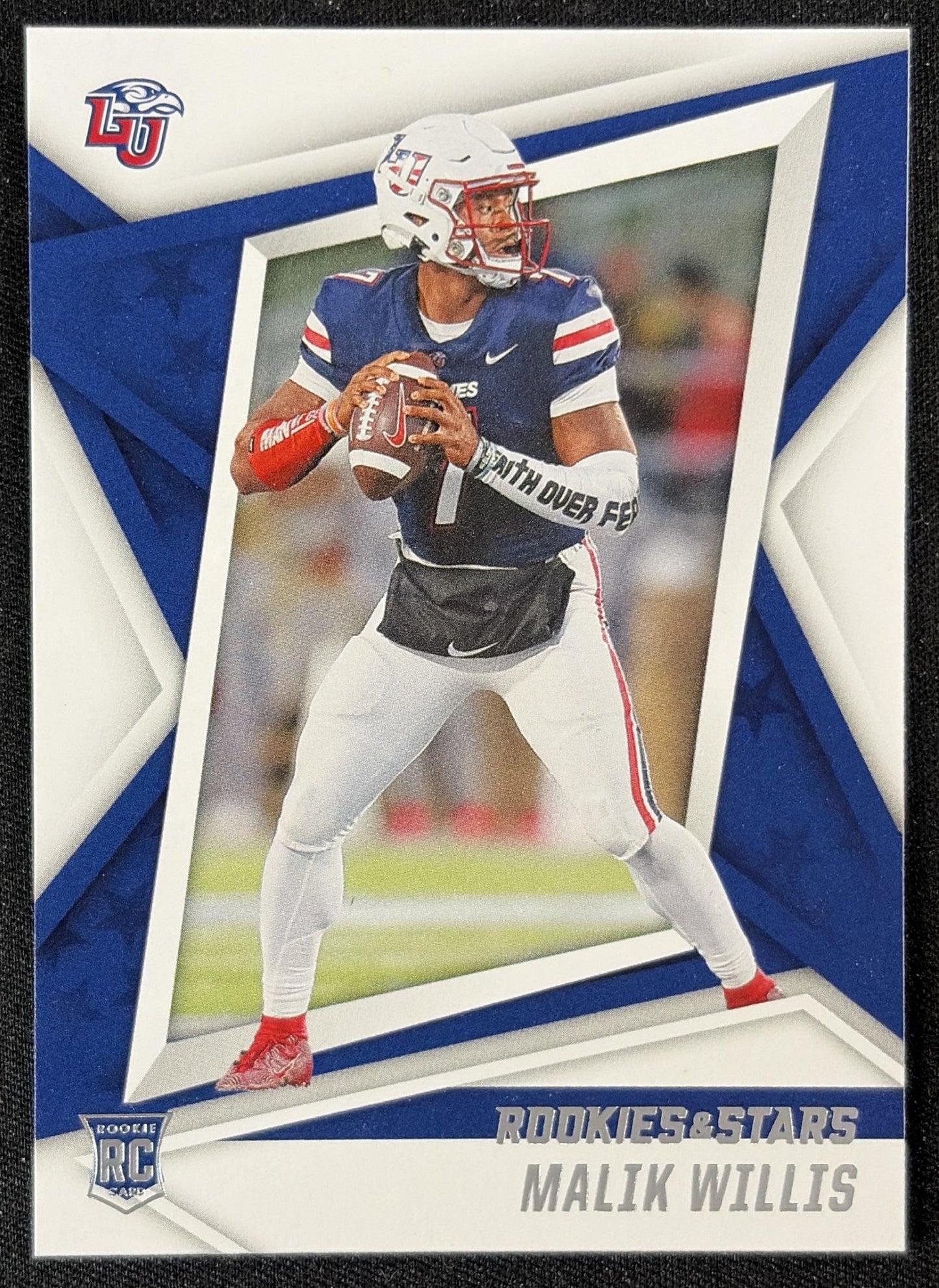 Malik Willis 2022 Panini Chronicles Draft Picks Rookies and Stars Flames
