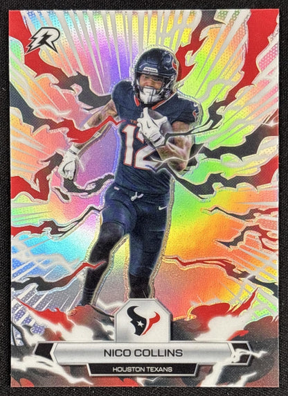 Nico Collins 2025 Topps Resurgence Refractor Texans
