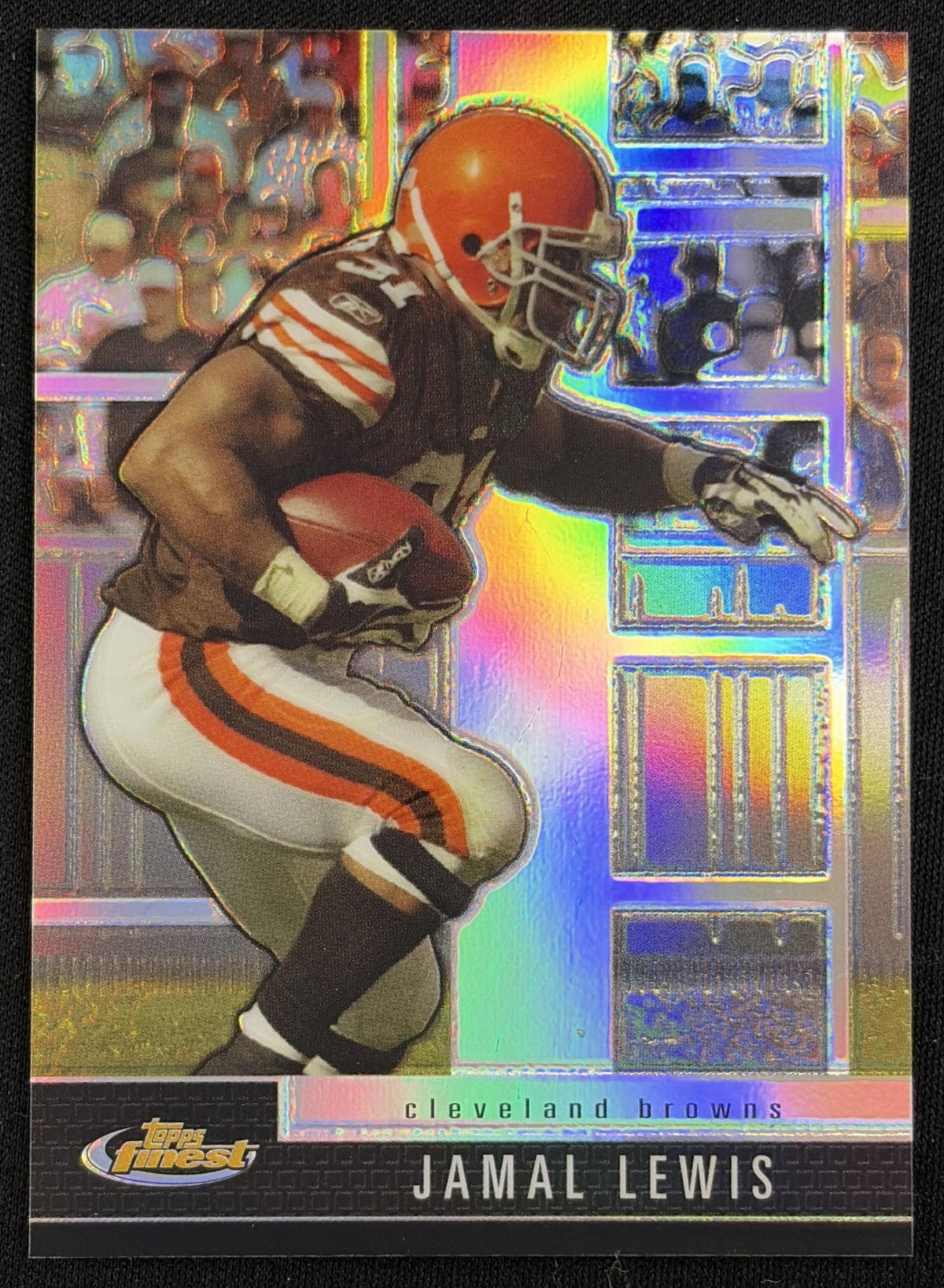 Jamal Lewis 2008 Topps Finest Black Refractors/Xfractors /99 Browns Default Title Sports Trading Card