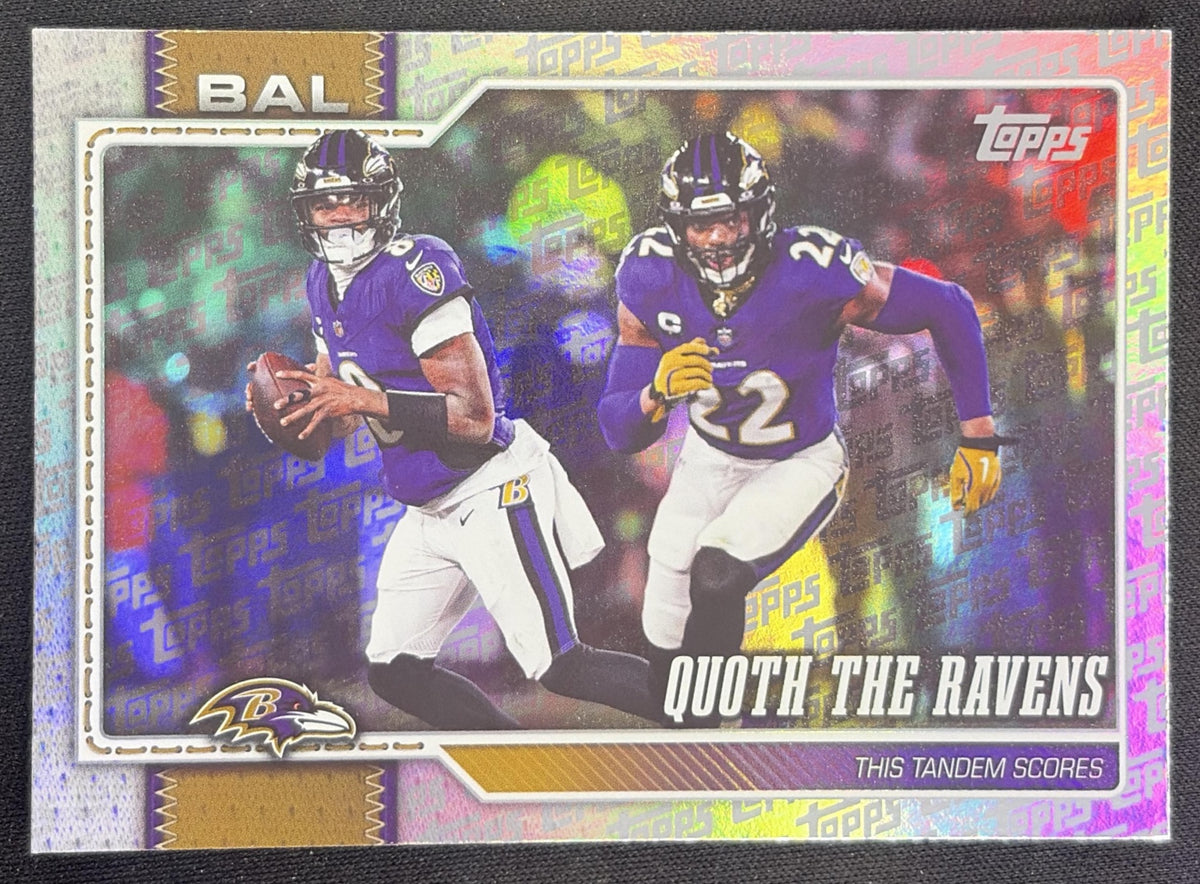 Quoth The Ravens 2026 Topps Fanatics Foil Sports Trading Card