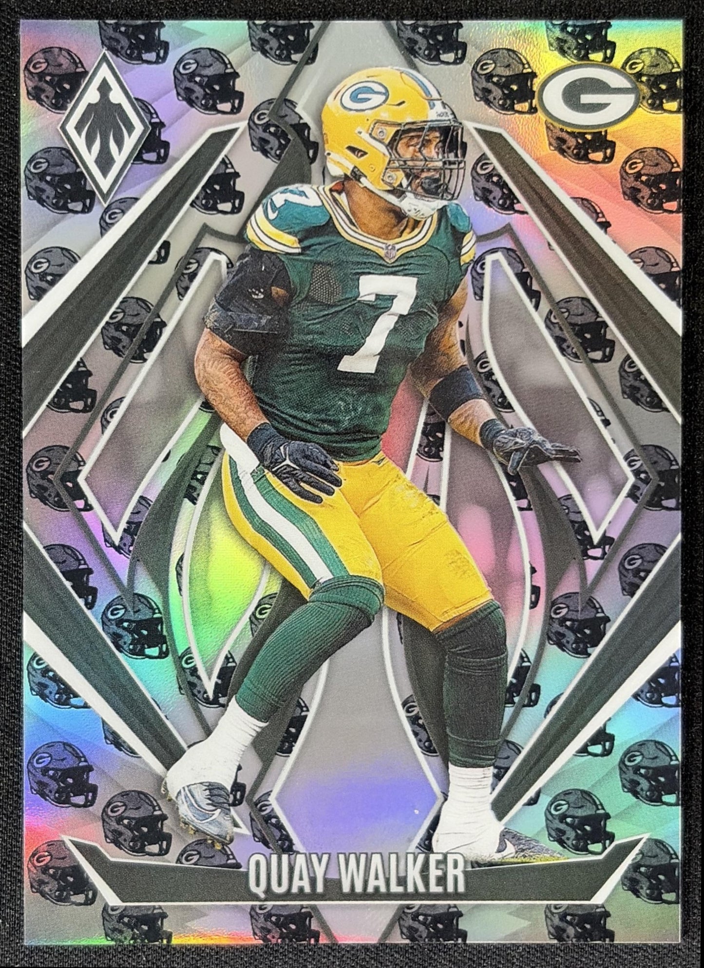 Quay Walker 2024 Panini Phoenix Team Helmet /399 Packers