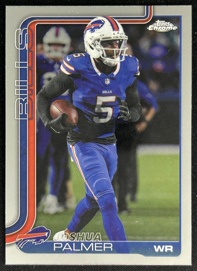 Joshua Palmer 2025 Topps Chrome Bills Default Title
