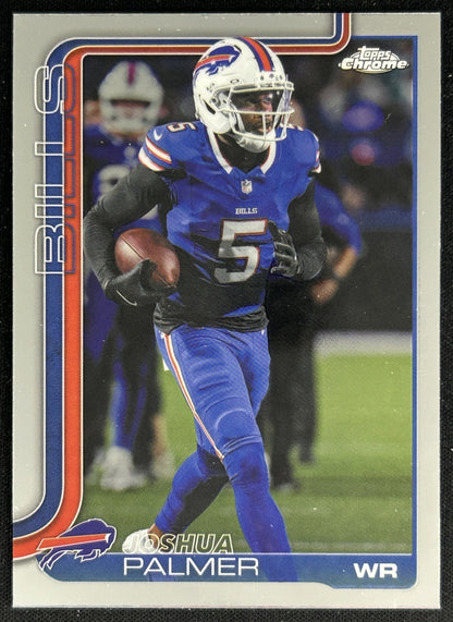 Joshua Palmer 2025 Topps Chrome Bills Default Title