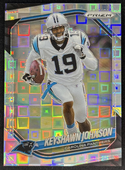 Keyshawn Johnson 2025 Panini Prizm Pandora /400 Panthers Sports Trading Cards