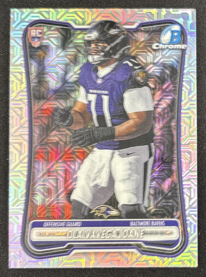Olaivavega Ioane 2026 Bowman Chrome NFL Mojo Refractor Ravens