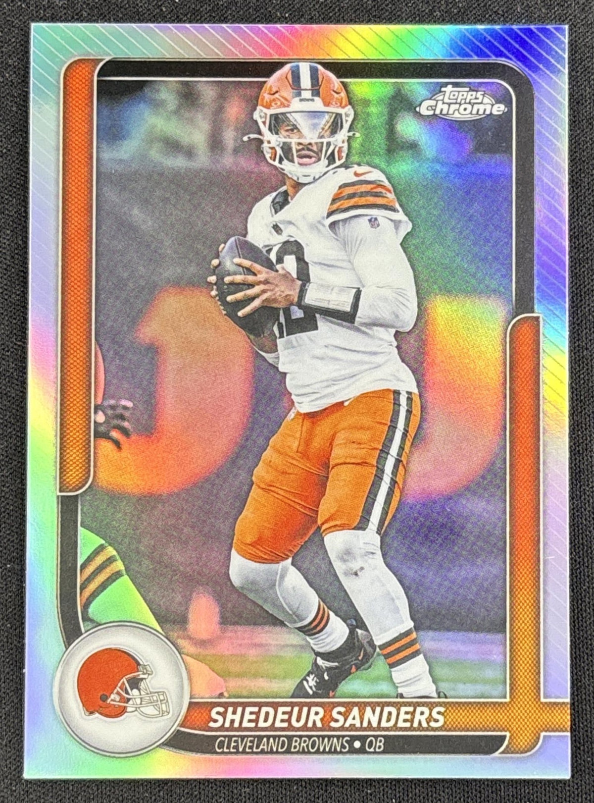 Shedeur Sanders 2026 Topps The Collection Chrome Browns