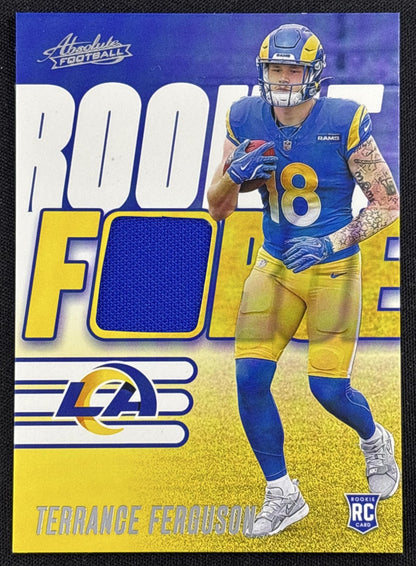 Terrance Ferguson 2025 Panini Absolute Rookie Force Rams