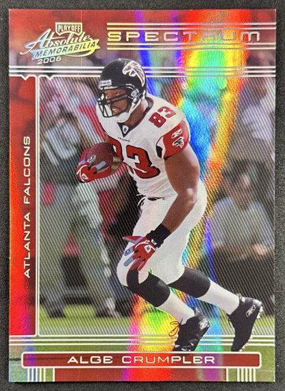 Alge Crumpler 2006 Absolute /100 Falcons front