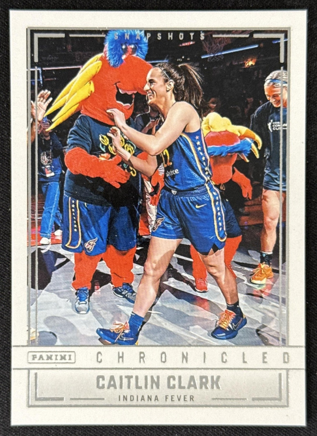 Caitlin Clark 2025 Panini Chronicled Snap Shots Fever 92 Sports Trading Card