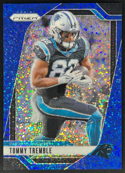 Tommy Tremble 2024 Prizm Blue Sparkle /96 Panthers sports trading card