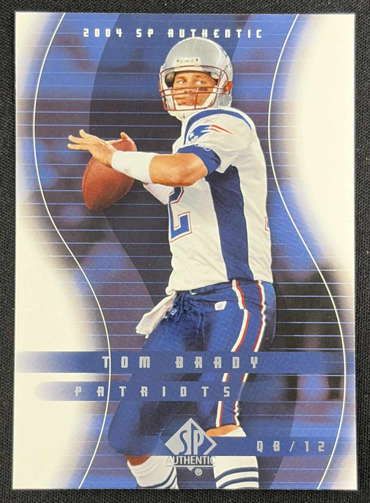 Tom Brady 2004 SP Authentic Patriots