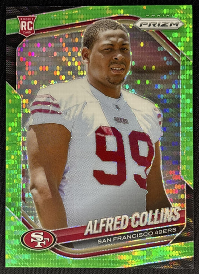 Alfred Collins 2025 Panini Prizm Neon Green Pulsar Sports Trading Cards
