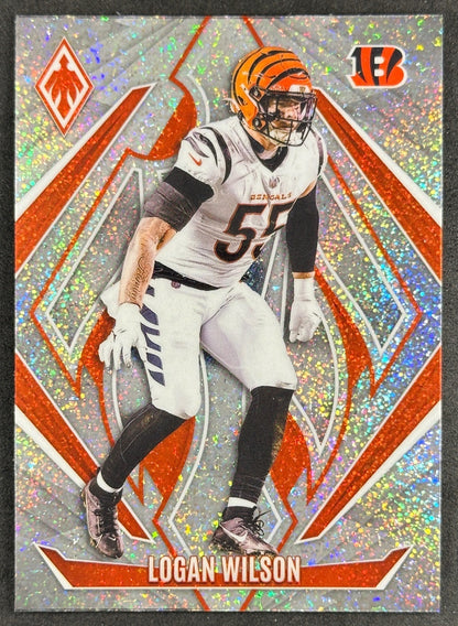 Logan Wilson 2024 Panini Phoenix International Glitter Bengals Default Title Sports Trading Cards
