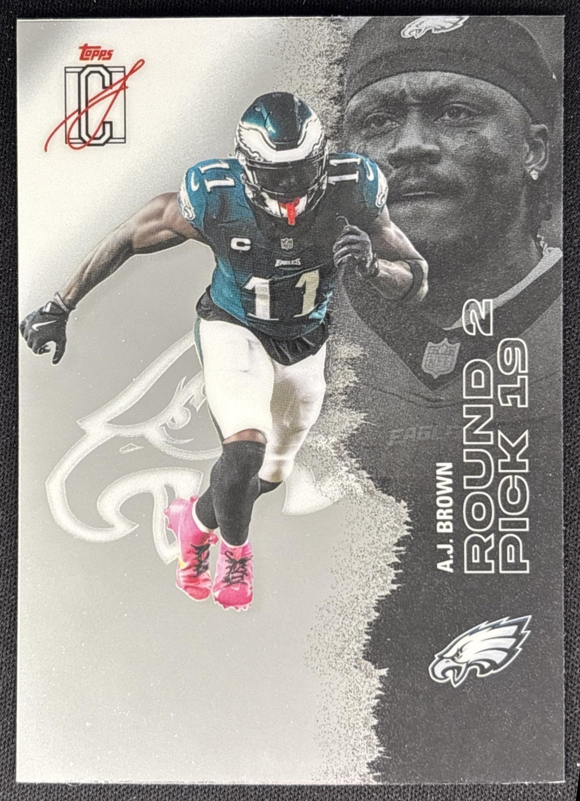 A.J. Brown 2025 Topps Signature Class Chrome Veteran Eagles Sports Trading Cards