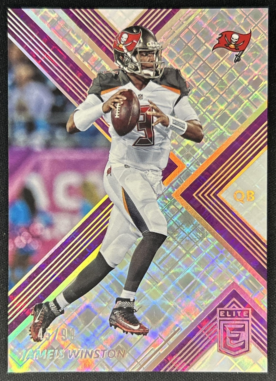 Jameis Winston 2017 Panini Donruss Elite Purple /99 Buccaneers