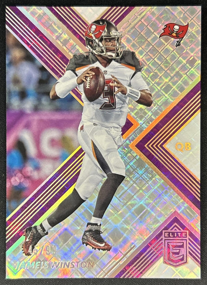 Jameis Winston 2017 Panini Donruss Elite Purple /99 Buccaneers