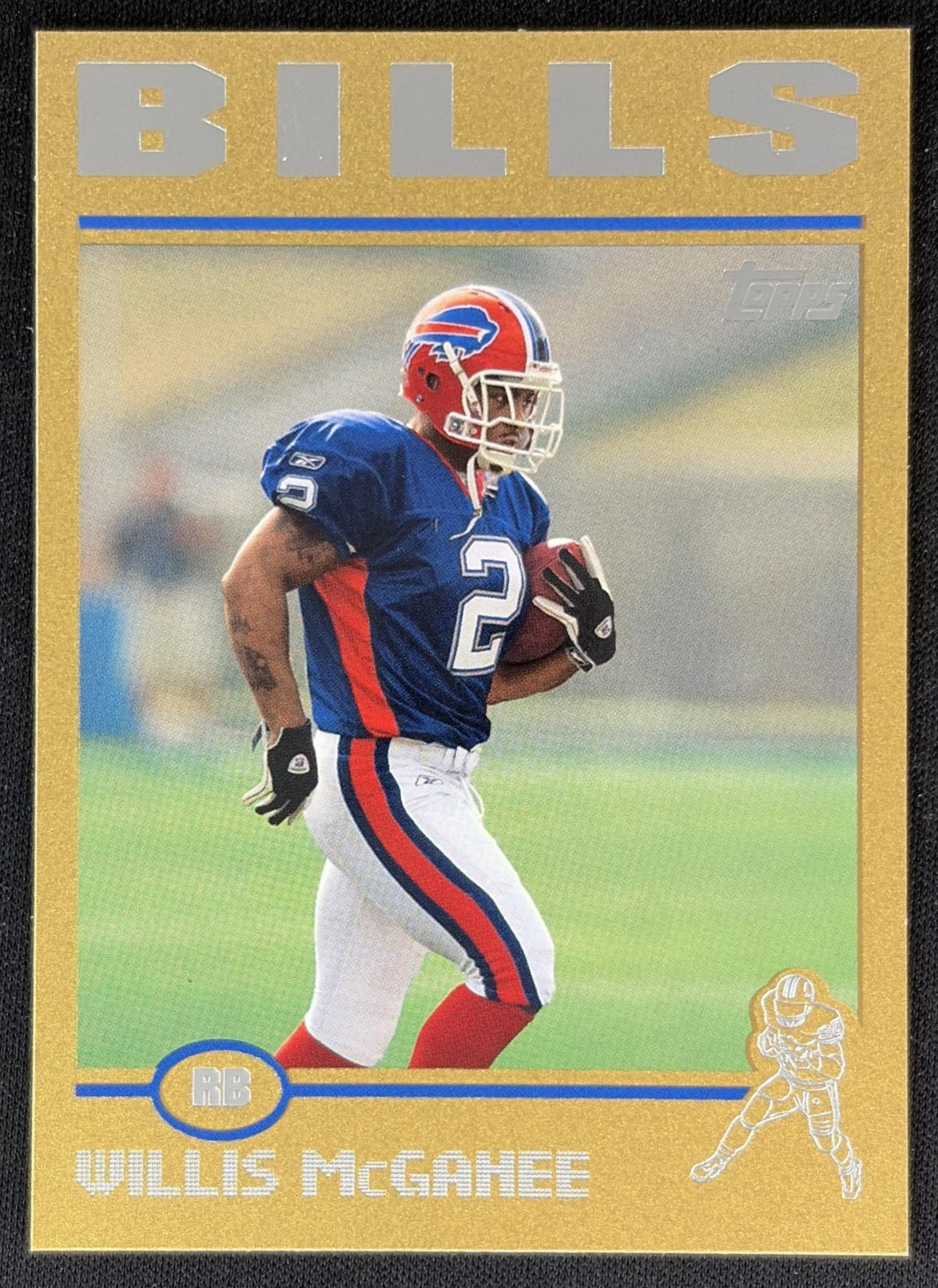 Willis McGahee 2004 Topps Gold /499 Bills front