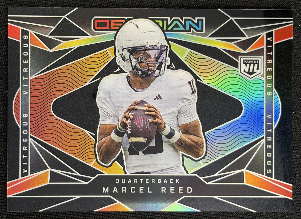 Marcel Reed 2026 Panini Obsidian Vitreous Aggies Sports Trading Card