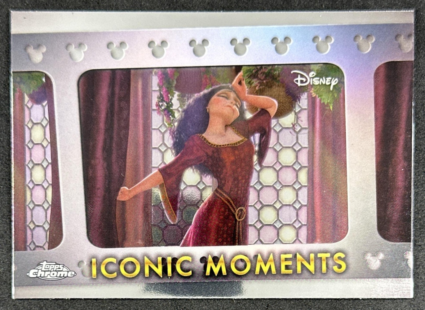 Mother Knows Best - Tangled 2025 Topps Chrome Disney Iconic Moments Default Title Non-Sport Trading Cards