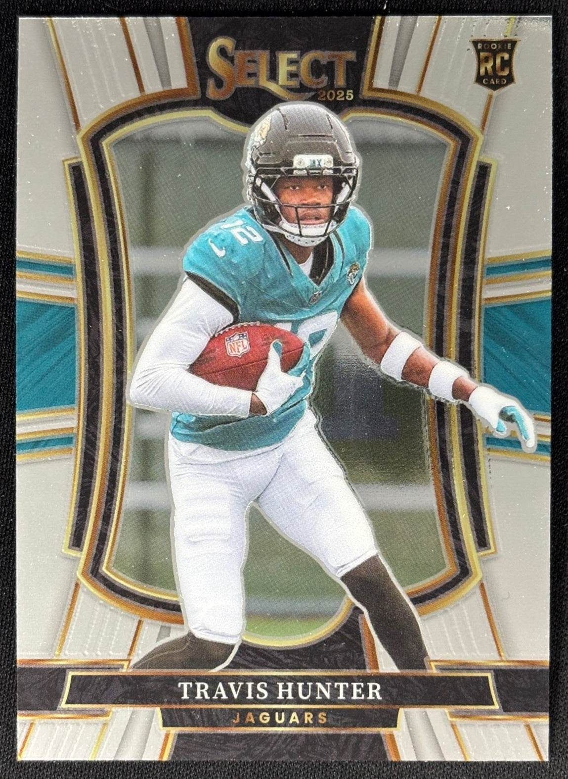 Travis Hunter 2025 Select Premier Level Jaguars Sports Trading Card