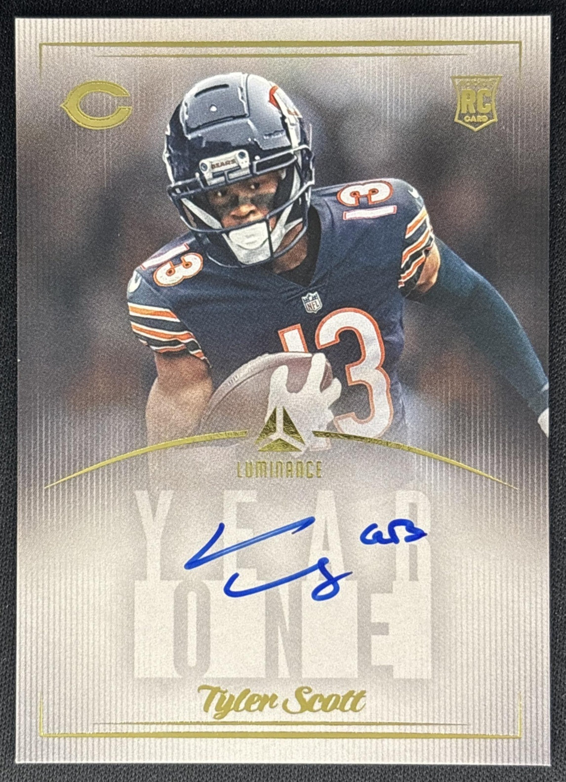 Tyler Scott 2023 Panini Luminance Year One Signatures RPS Bears Sports Trading Cards