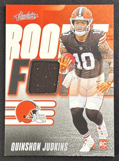 Quinshon Judkins 2025 Panini Absolute Rookie Force Browns