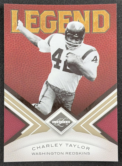 Charley Taylor 2010 Panini Limited /499 Redskins Sports Trading Card