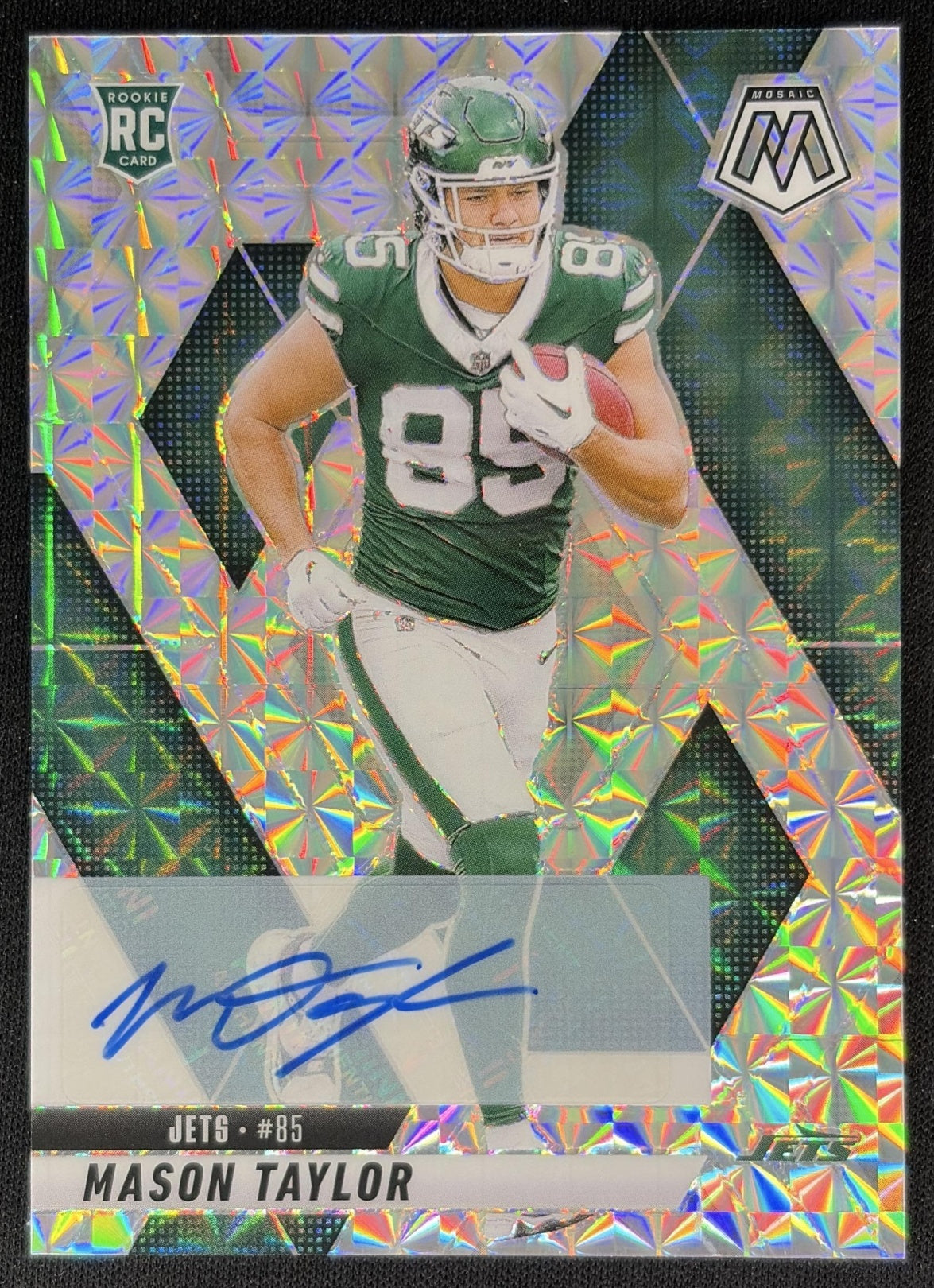 Mason Taylor 2025 Panini Prizm Draft Picks Auto Tigers front