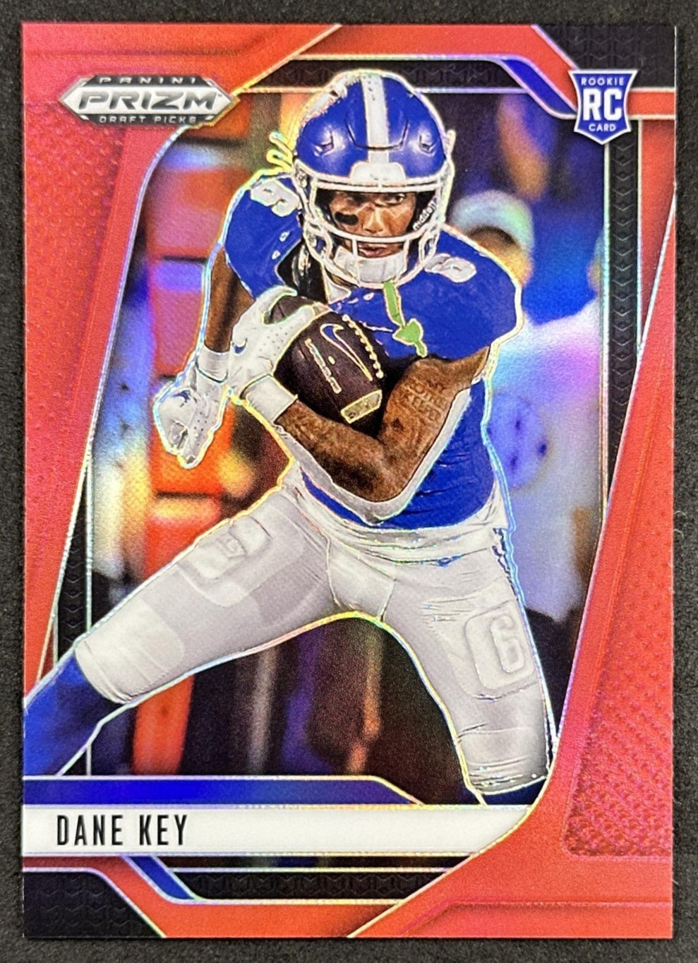 Dane Key 2025 Panini Prizm Draft Picks Red /399 Wildcats front