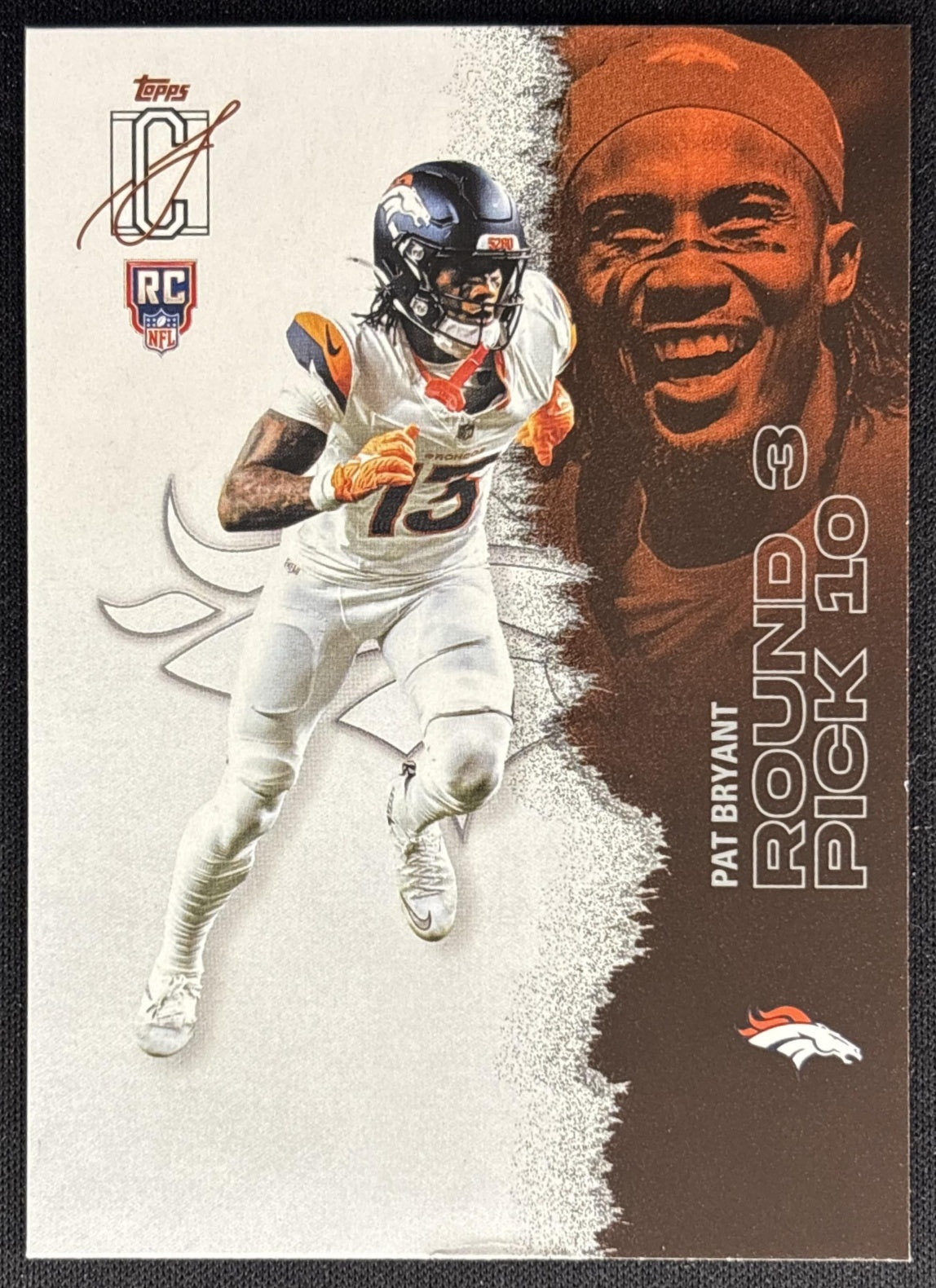Pat Bryant 2025 Topps Signature Class Rookie Broncos front