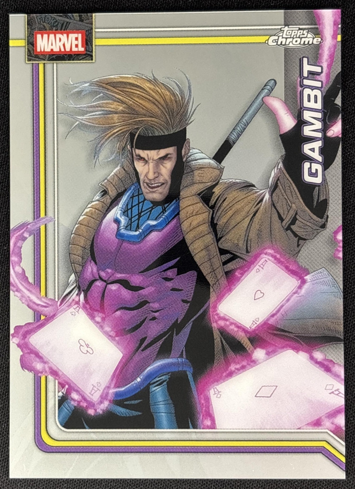 Gambit 2026 Topps Chrome Marvel Comics Refractor