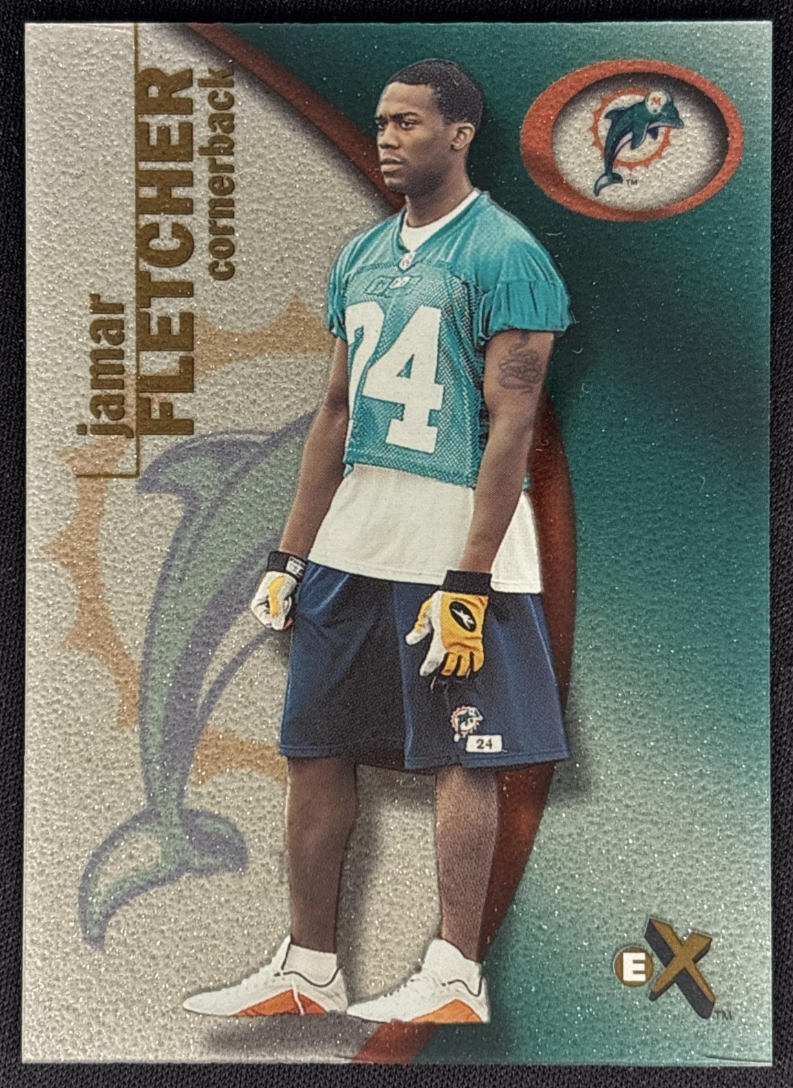 Jamar Fletcher 2001 Fleer E-X /1500 Titans front