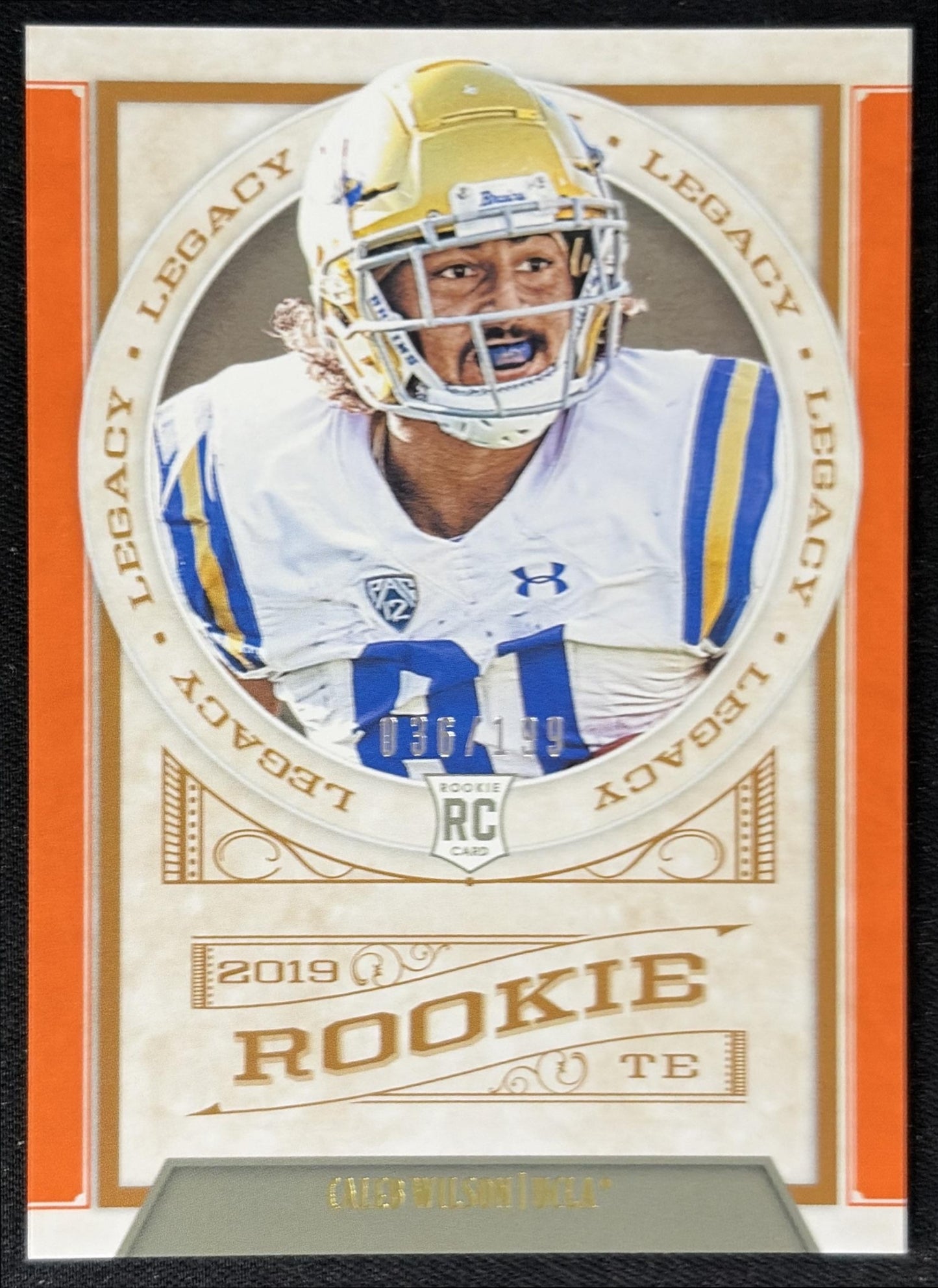Caleb Wilson 2019 Panini Legacy Orange /199