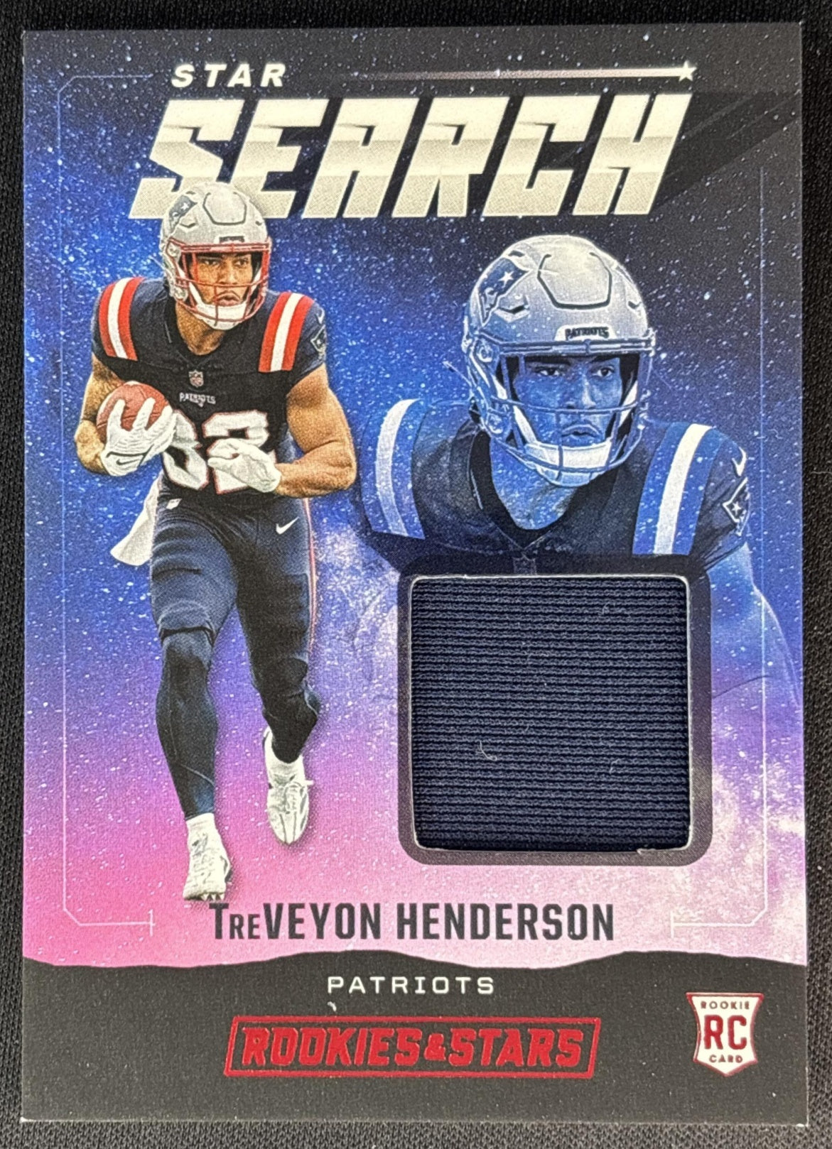 TreVeyon Henderson 2025 Panini Rookies & Stars Star Search Patriots Default Title Sports Trading Cards