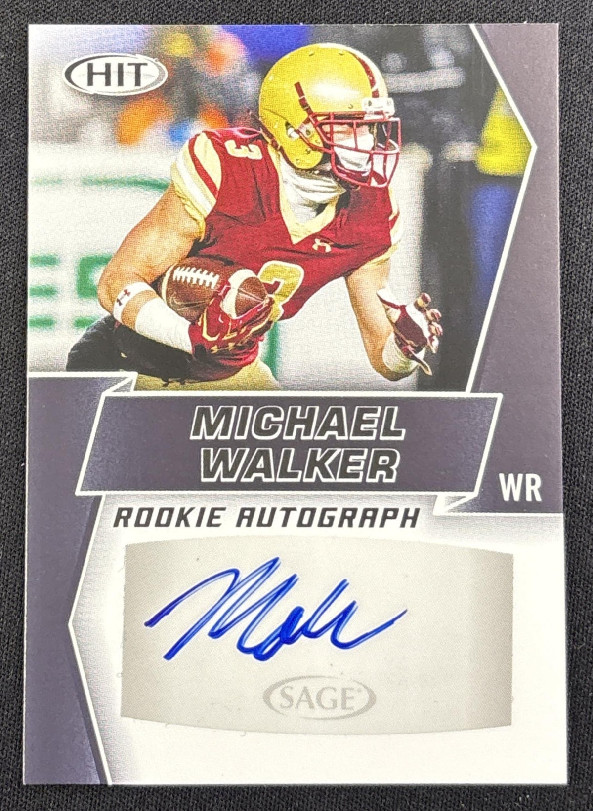 Michael Walker 2019 SAGE HIT Auto